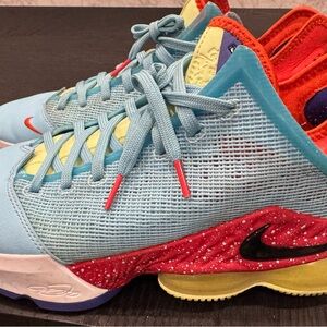 Nike Athletic Shoes - Blue, Red, Yellow